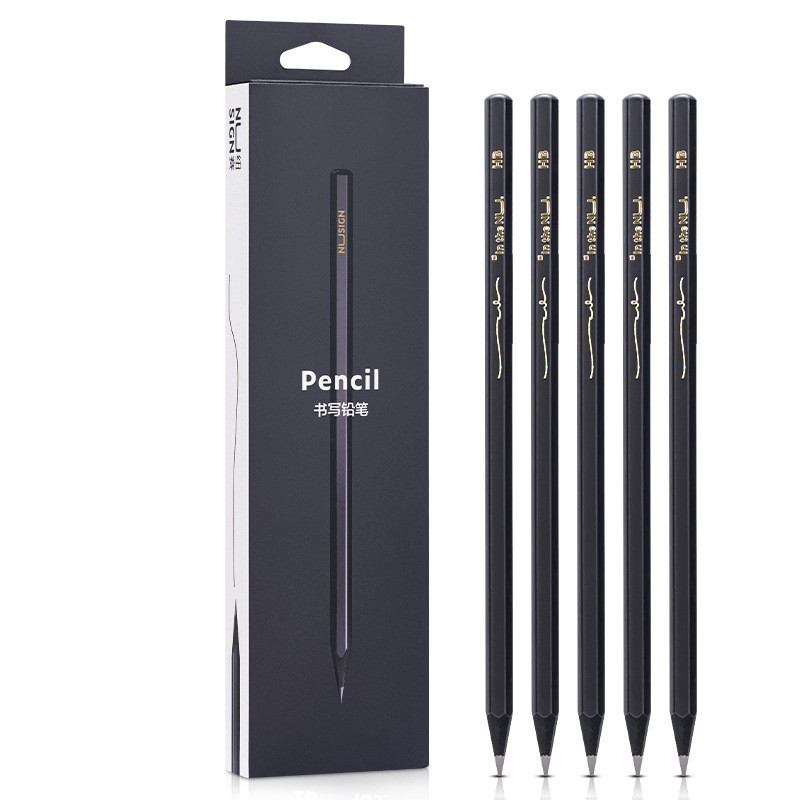 

2B HB Black Pencils Wooden Pencils Writing Sketching Cute Pencils Korean Stationery Drawing Painting Tool School Office Supplies