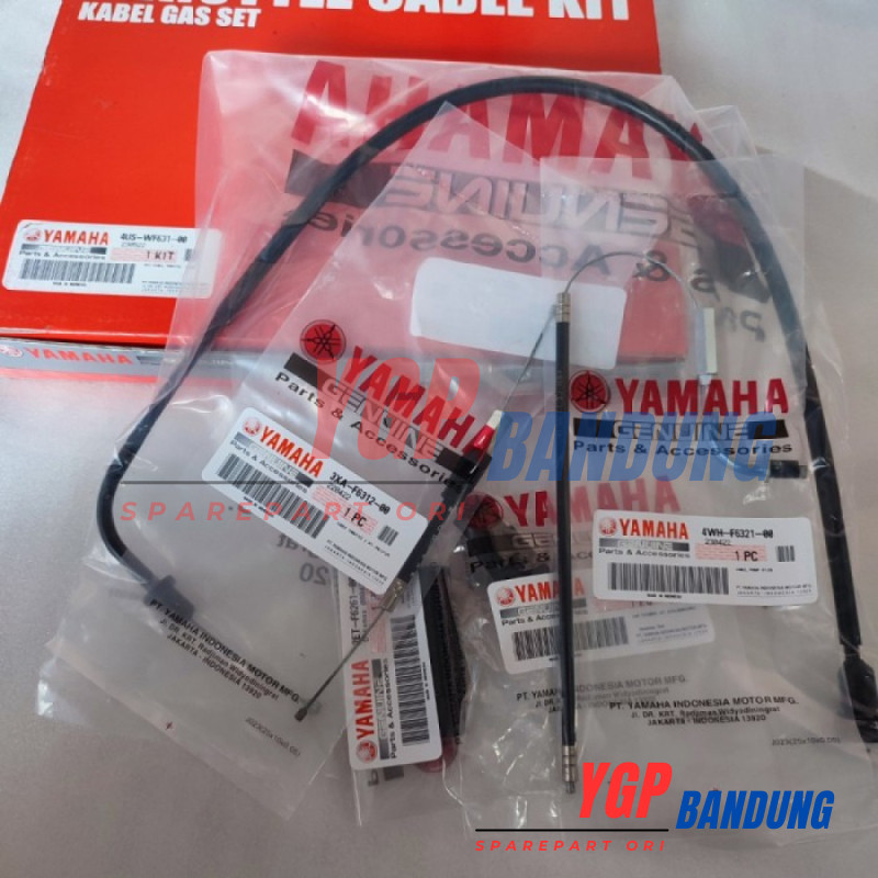 Throttle Cable Kit Kabel Gas Set Kabel Pompa Oli Samping F1ZR FIZR F1Z