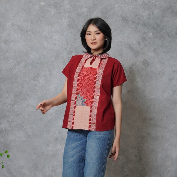 NONA RARA - Semarak Part of Encim - Baju Batik Kasual Modern