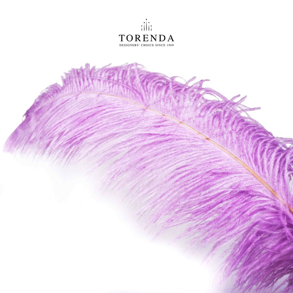 Torenda Feathers Payet Bulu Ostrich / Swan / Bulu Kasuari Tangkai - Varian warna / PCS