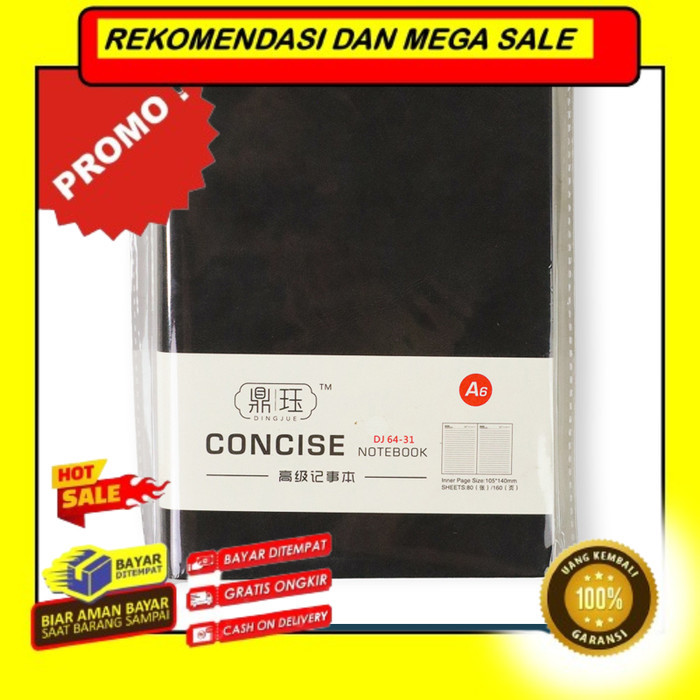 

Rekomendasi Terlaris MOVIO Business Notebook - Buku Catatan Bisnis / Buku Tulis / Buku A5 - A6 - Black Promo