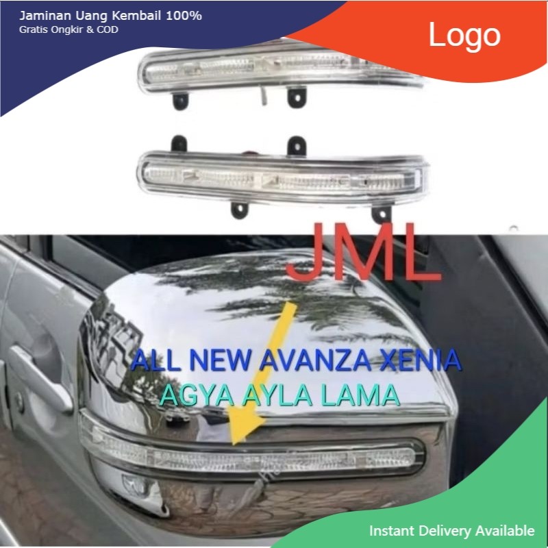 Lampu sein spion model original All New Avanza2012-2018/Grand innova 2013-2015/ Agya Ayla lama 2014-