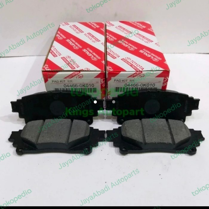 Brake Pad Kampas Rem Belakang Fortuner VRZ