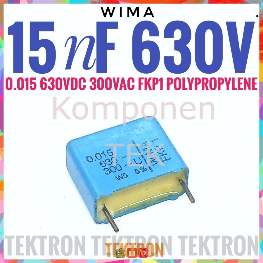 WIMA 15nF 630V FKP 153 0.015uF 15000pF 630VDC 300VAC Audio Capacitor