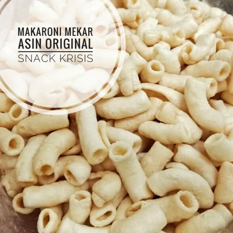 

Makaroni mekar Asin gurih 1 kg