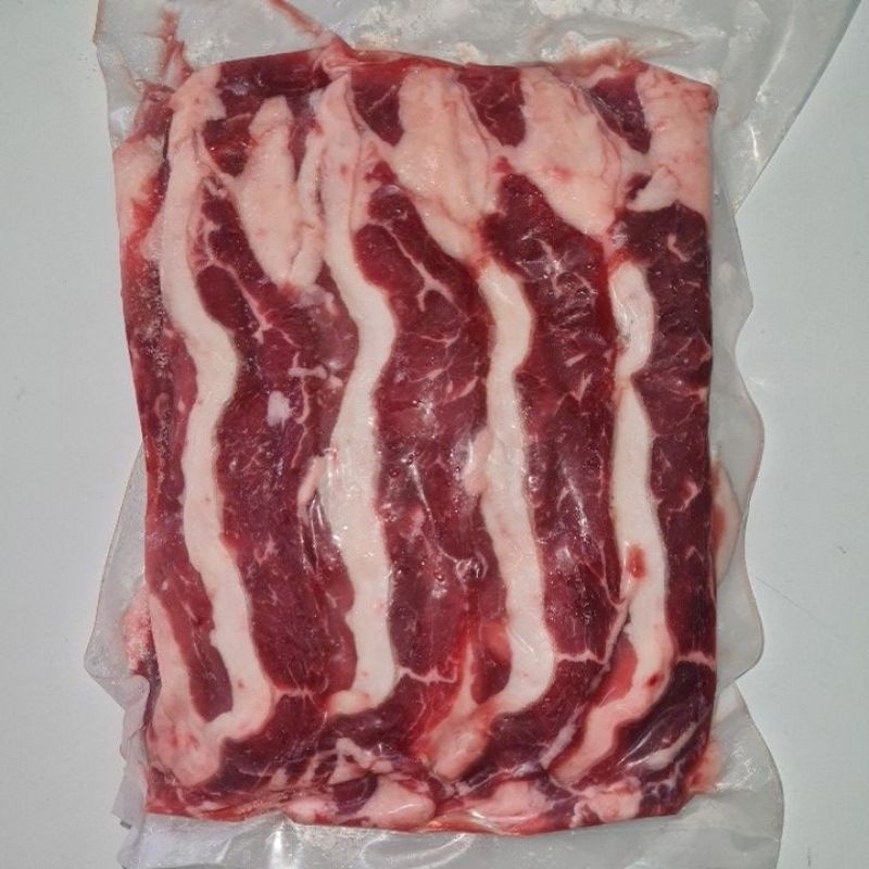 

Daging Slice Halal 500gram/ Daging BBQ / Daging grill