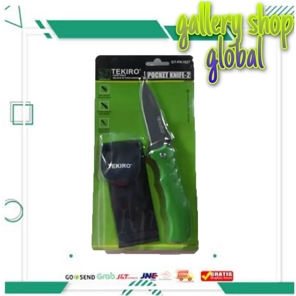 Pisau Lipat Stainless -2 Tekiro / Pocket Knife - 2 GT-PK 1827