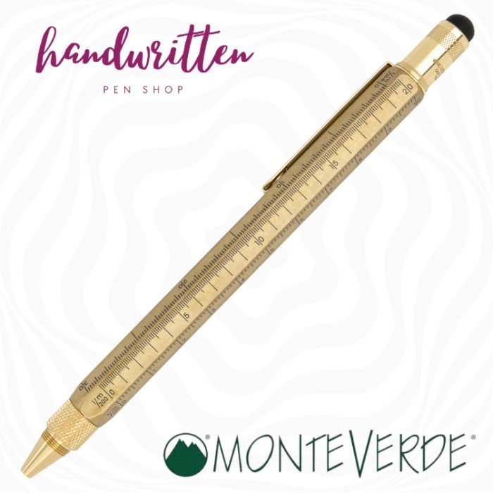 

[New Arrival]Promo MONTEVERDE Tool Pen Ballpoint Pen - Solid Brass