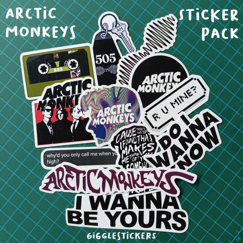 

Sticker Pack Band Arctic Monkeys Vol.2