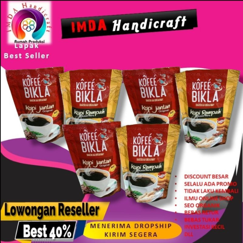 

IMRON PRIBADI KOPI BIKLA REMPAH ATAU KOPI JANTAN Kopi Bermutu 125 gr