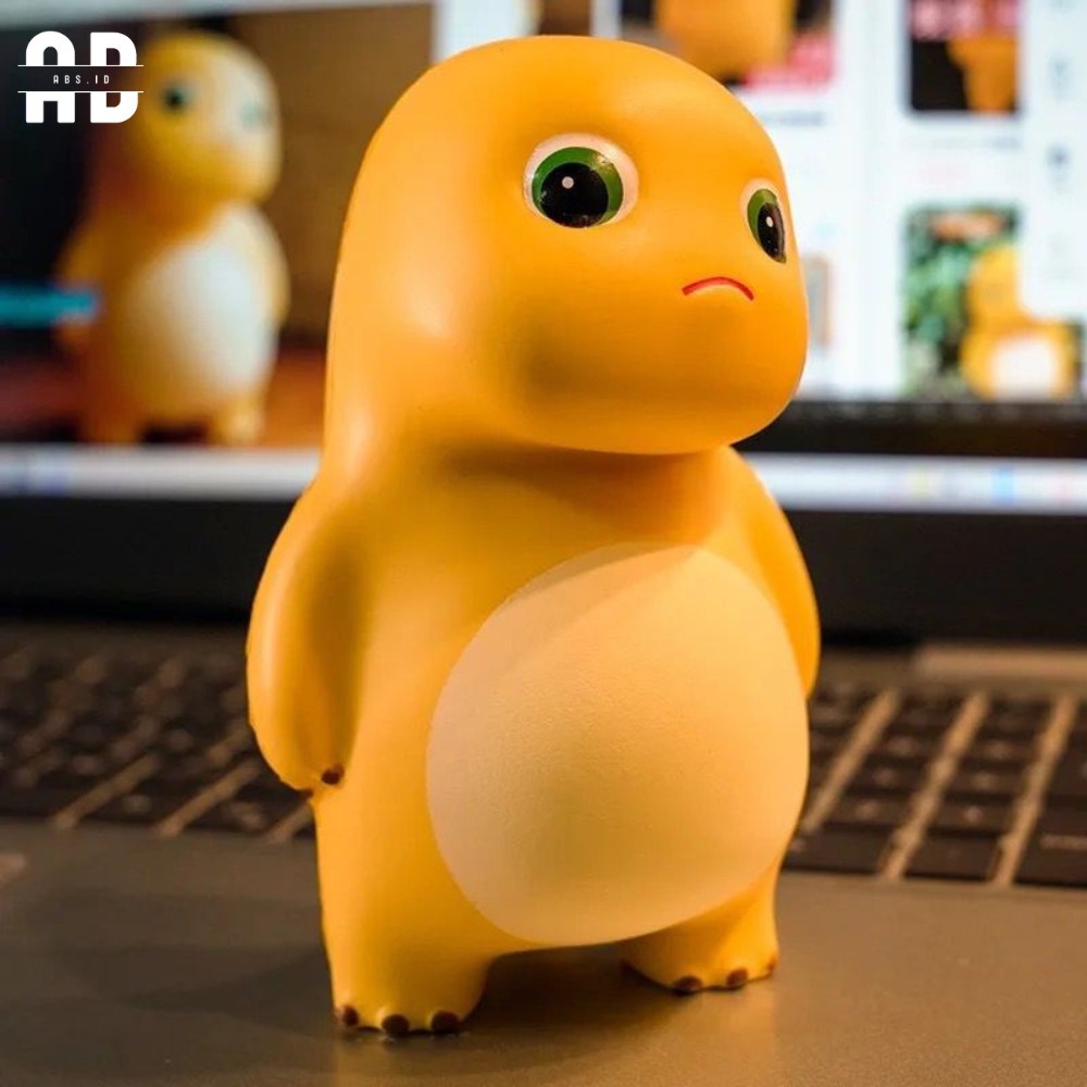 ZKANT9S ABS - Mainan Anak Squishy Nailong Dino Bentuk Naga Mainan Viral Anti Stress Mainan Murah Mai