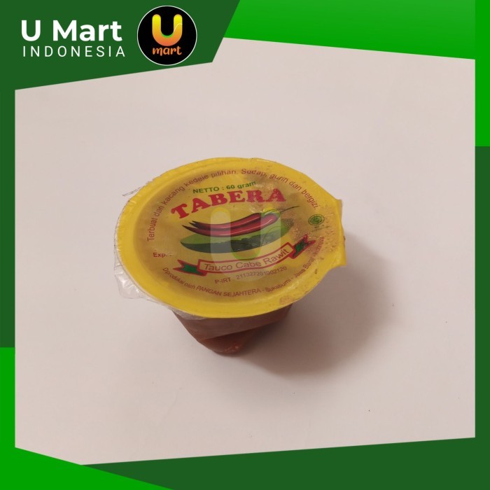 

U Mart - Tabera Tauco Cabe Rawit Cup 60 gram