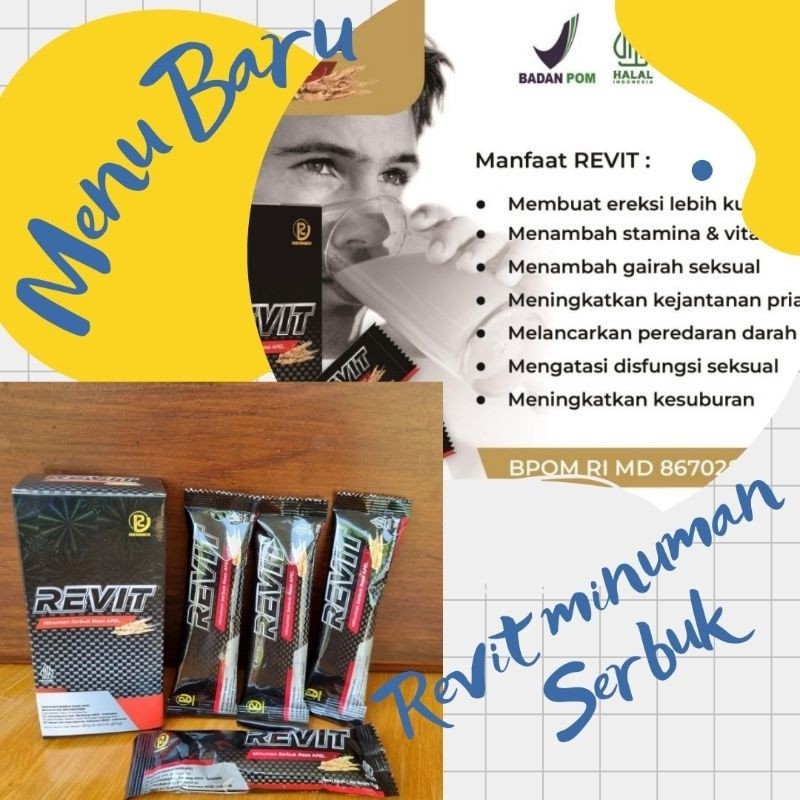 

REVIT RENNER MINUMAN SERBUK RASA APEL PLUS GINSENG SEMANGAT