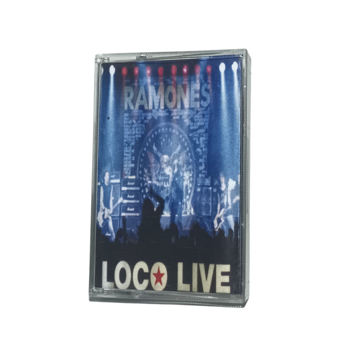 kaset tape Ramones Loco Live