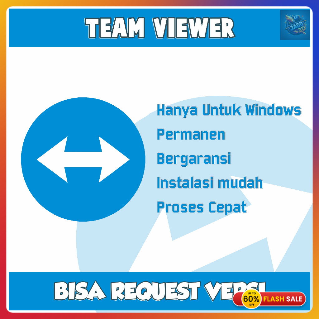 TEAM VIEWER TERMURAH TERBARU BERGARANSI INCLUDE VERSI TERBARU