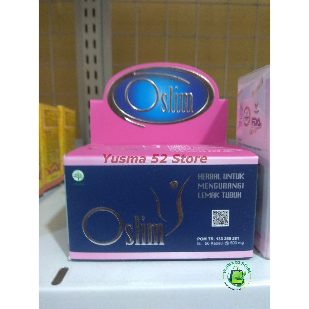 

Kapsul Oslim Pelangsing Badan Isi 50