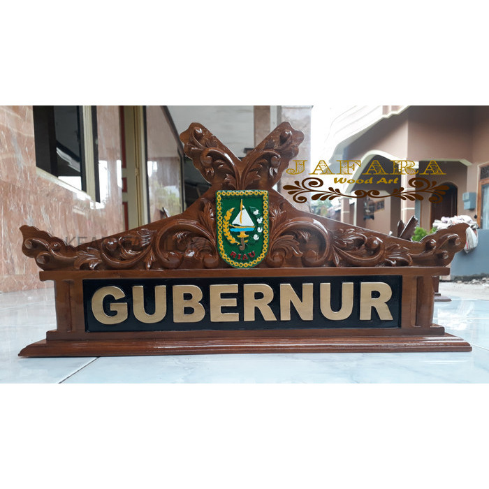 

Papan Nama Full Ukir Logo Riau yermurah KF3421