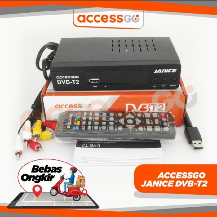 STB TV Digital Terestrial AccessGo Janice DVBT2