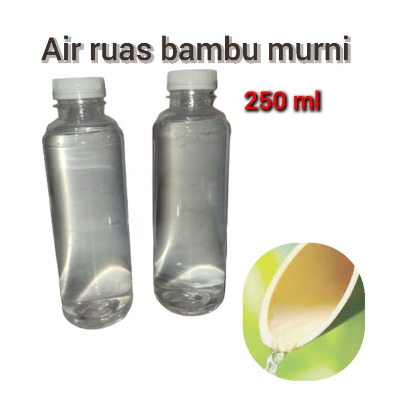 

Termurah 250 ml Air ruas bambu murni