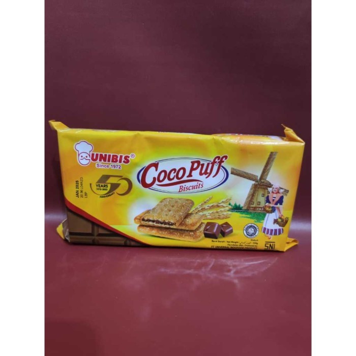 

New Item UNIBIS COCO PUFF 240G