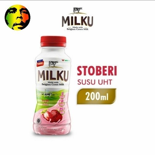 

NEW ITEM MINUMAN MILKU SUSU UHT STOBERI 200ML