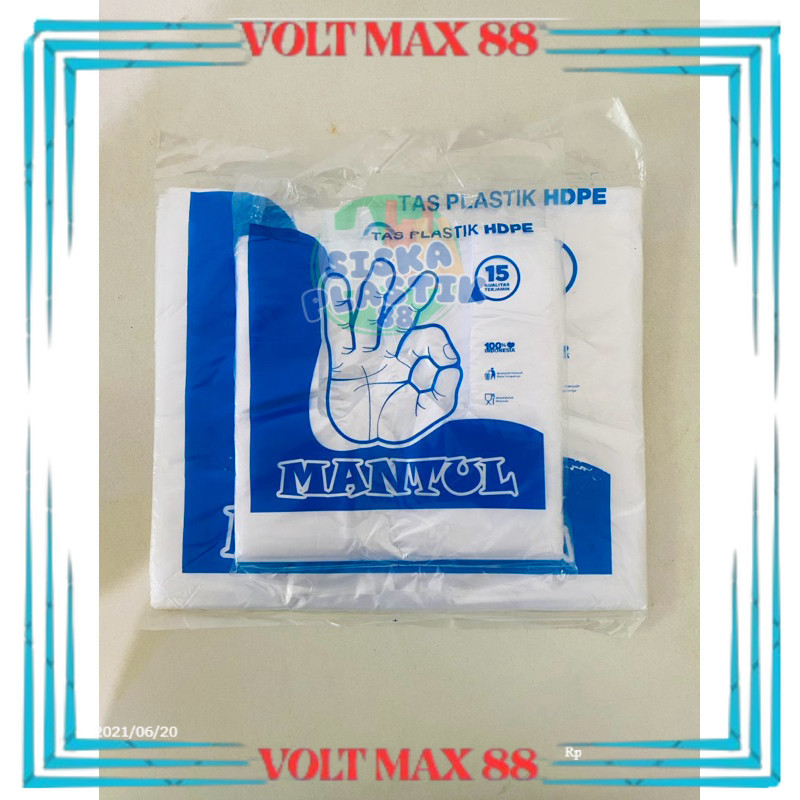 Kantong Kresek Plastik Bening / Plastik Hd Bening Uk 15 24
