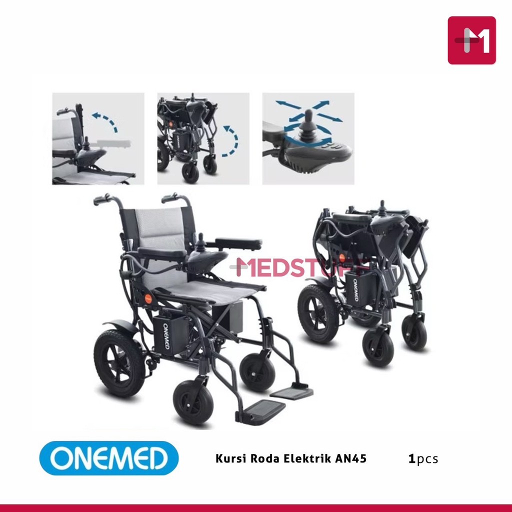 Kursi Roda Elektrik Onemed AN 45 Kursi Roda Onemed Elektrik Kursi Roda Electric Onemed