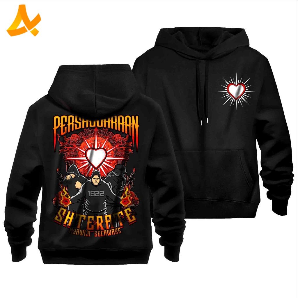 Jaket Hoodie PSHT SH TERATE Pusat masiun 1922 Nyawiji - Kaos Setia Hati Korlap X PamterArush Bawah