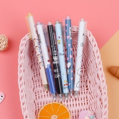 

Pulpen Gel Motif Snoopy Pulpen Pelajar Dan Kantor Pena Lucu Puppy Snoopy Press Gel Pen 595