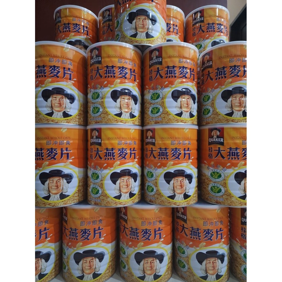 

Quaker Instant Whole Oats Taiwan 1100 gram