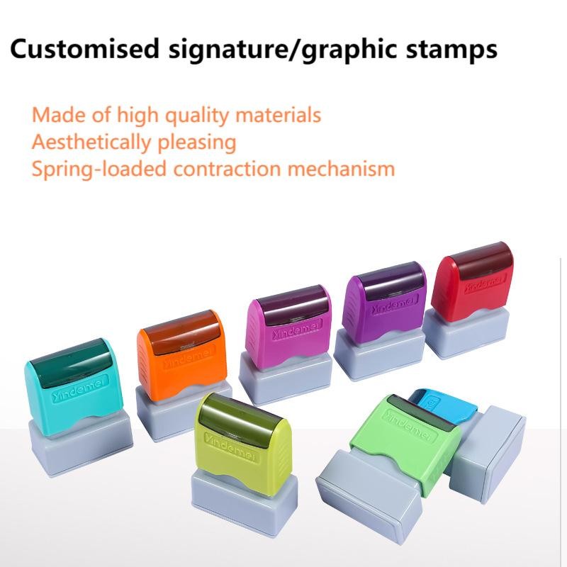 

Custom Teacher Signature Ink Stamp for School,Personalized Arabic,Hebrew,Russian,Thai Name,Self-Inking Calligraphy Stamp for Chi