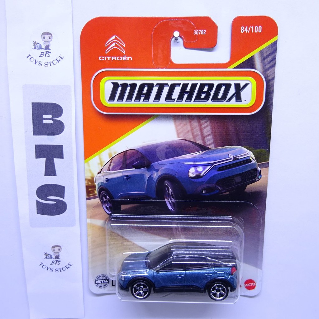 Matchbox Citroen e-C4 Biru