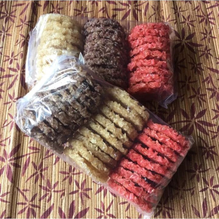 

Rengginang Mentah Terasi 500gram isi 50 Pcs (Mix)