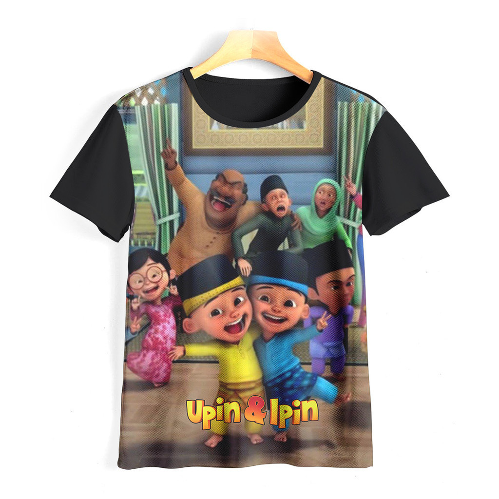 Kaos Upin & Ipin Keren dan Adem | Kaos Anak Upin Dan Ipin | 046UI008