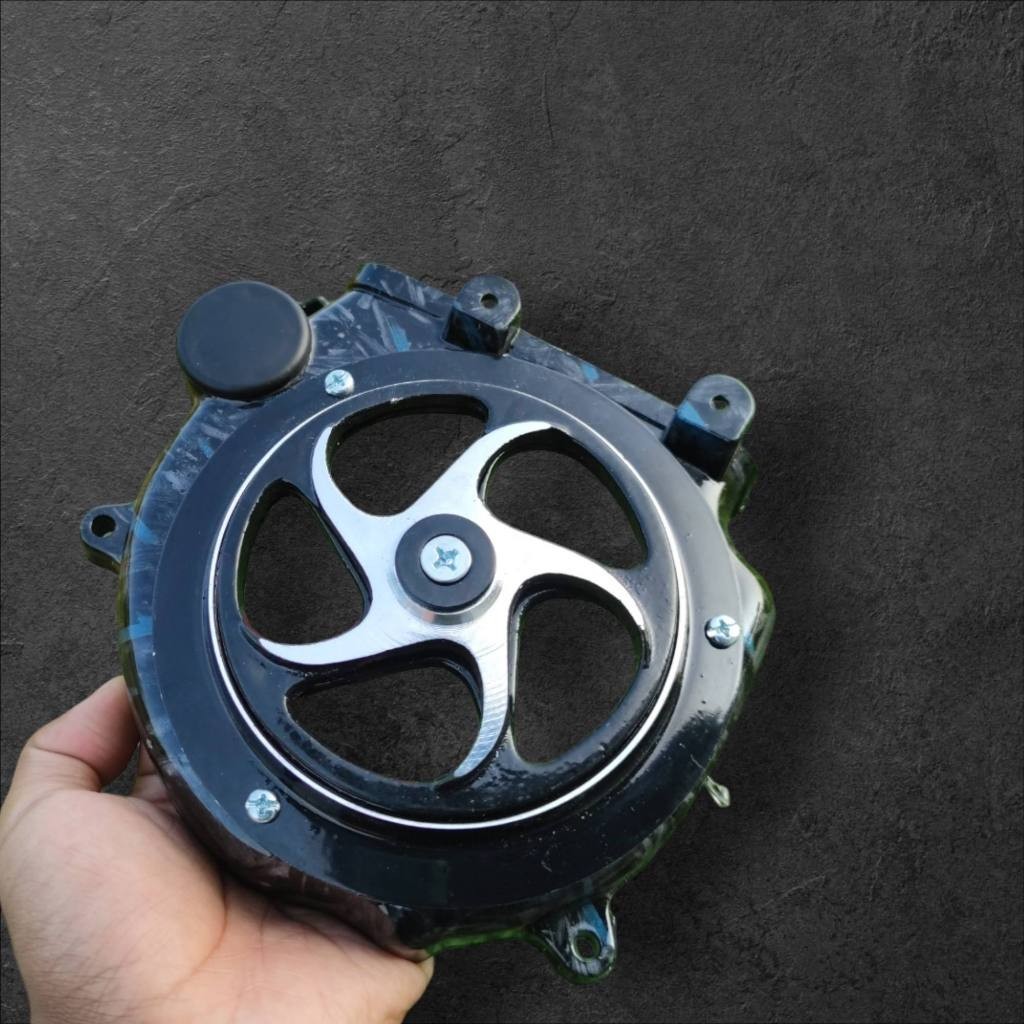 Forged biru SPINNER Tutup kipas Genio Beat deluxe scoopy 2021 new AES VARIASI 27 SHOP