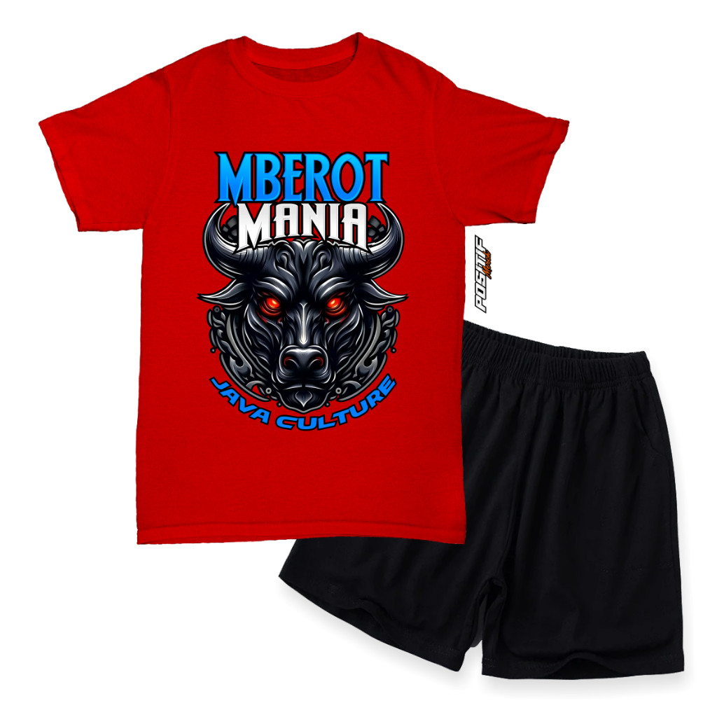 KAOS SETELAN ANAK MBEROT MANIA BANTENGAN MALANGAN | JARANAN JAWA