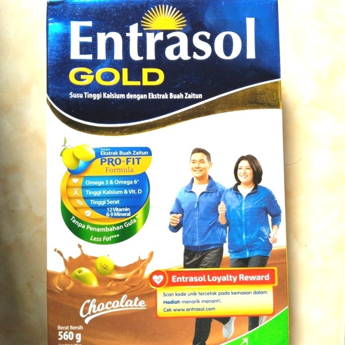 

[[Promo]]BEST SELLER Entrasol Gold Coklat 600gr