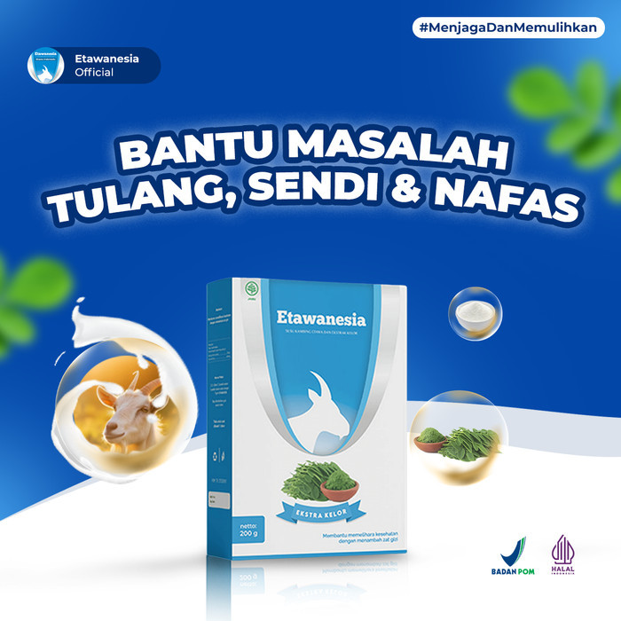 

[[PROMO]]BEST SELLER Susu Etawanesia Susu Kambing Etawa Premium Atasi Nyeri Tulang & Sendi