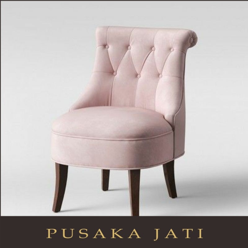 Tie chair , single sofa minimalis | pusaka jati furniture