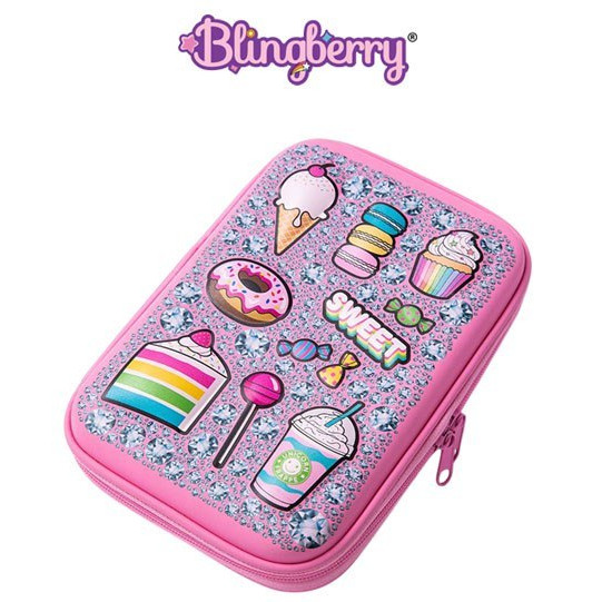 

KOWASHOP Blingberry Tempat Pensil 3D Unicorn Kotak Pensil Unicorn Rambut Kado Ultah Anak Unicorn Murah Berkualitas Stationary Tempat Bolpen