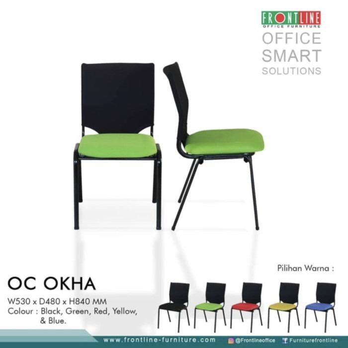 Kursi Kantor Frontline OC OKHA / Kursi Meja Kantor / Kursi Tunggu