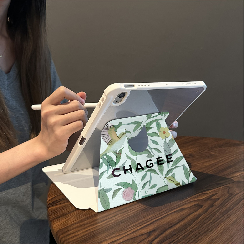 Cocok untuk ipad gen 10 tablet case pelindung lucu ipad air 5 rotasi ipad pro 11 inci 360° ipad air 