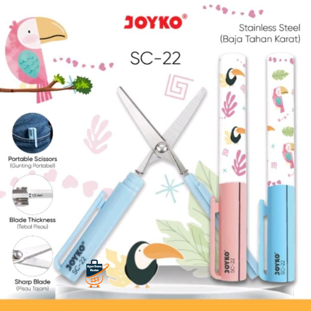 

Gunting Portable Scissors Joyko SC-22