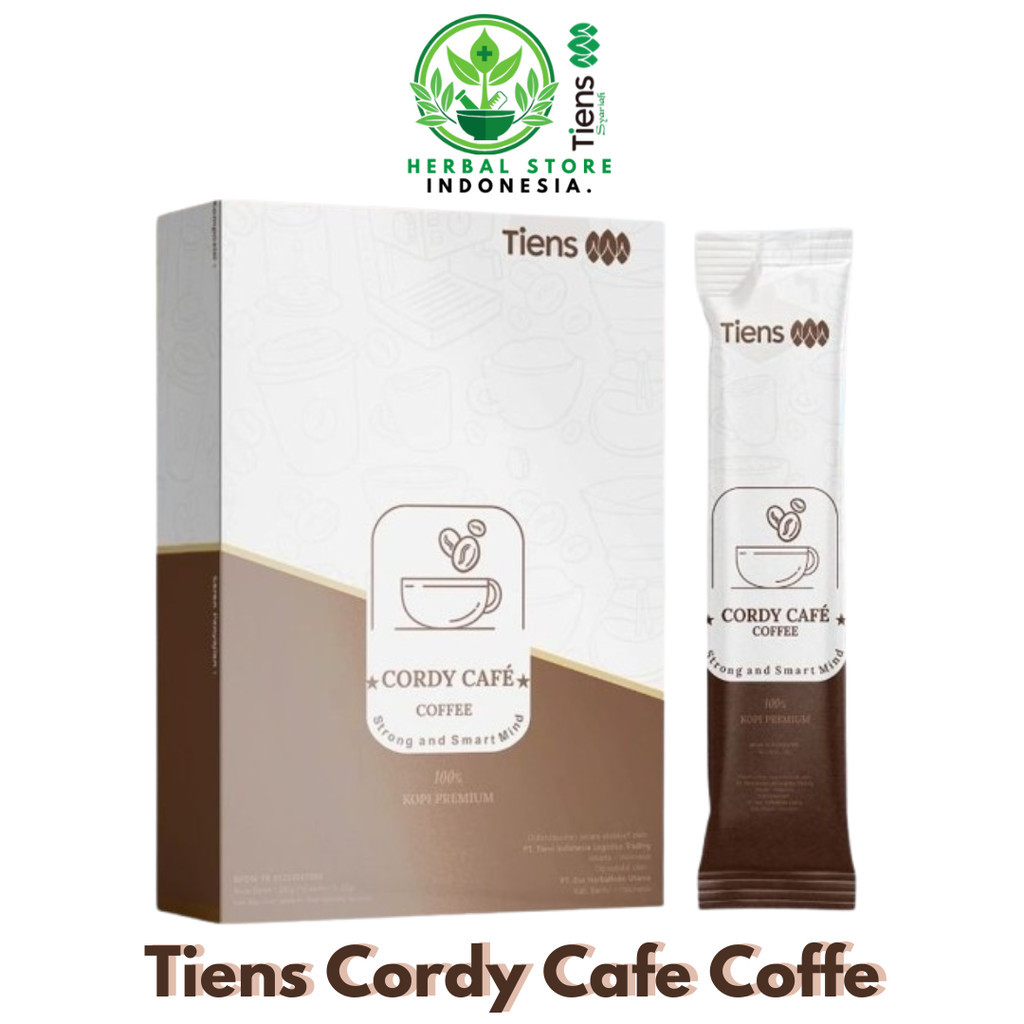 

[ECER 1 SACHET] TIENS CORDY CAFE COFFE ORIGINAL HALAL