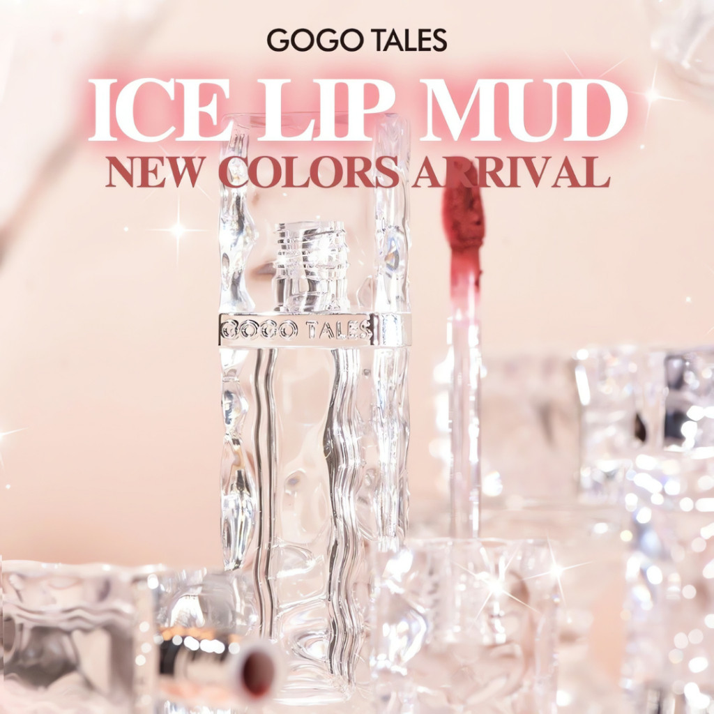 GOGO TALES Ice Lipmud Lipcream Tahan Lama Matte Lipstik Lip Gloss Lipstick Liquid Bibir Liptint