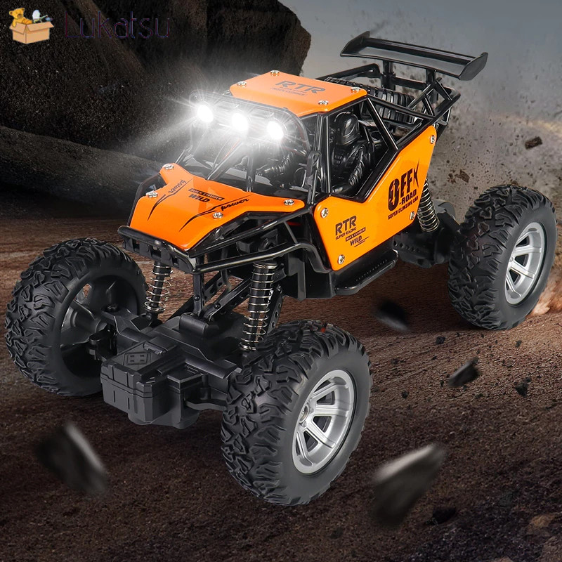 RINBAOW Mainan Mobil Remot Control Anak Laki-laki 2WD RC Mobil Off-Road Mainan RC Mobil Clambing Off