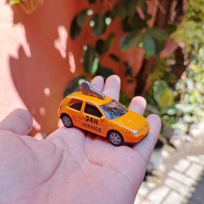 Siku VW Golf Volkswagen Loose 24H Service Miniatur Mainan Diecast