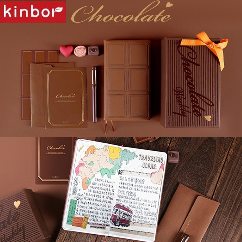 

Kinbor Chocolate Planner Fountain Pen Gift Set, Money Organizer Diary Notebook Schedule Tracker Handbook agenda 2025 español