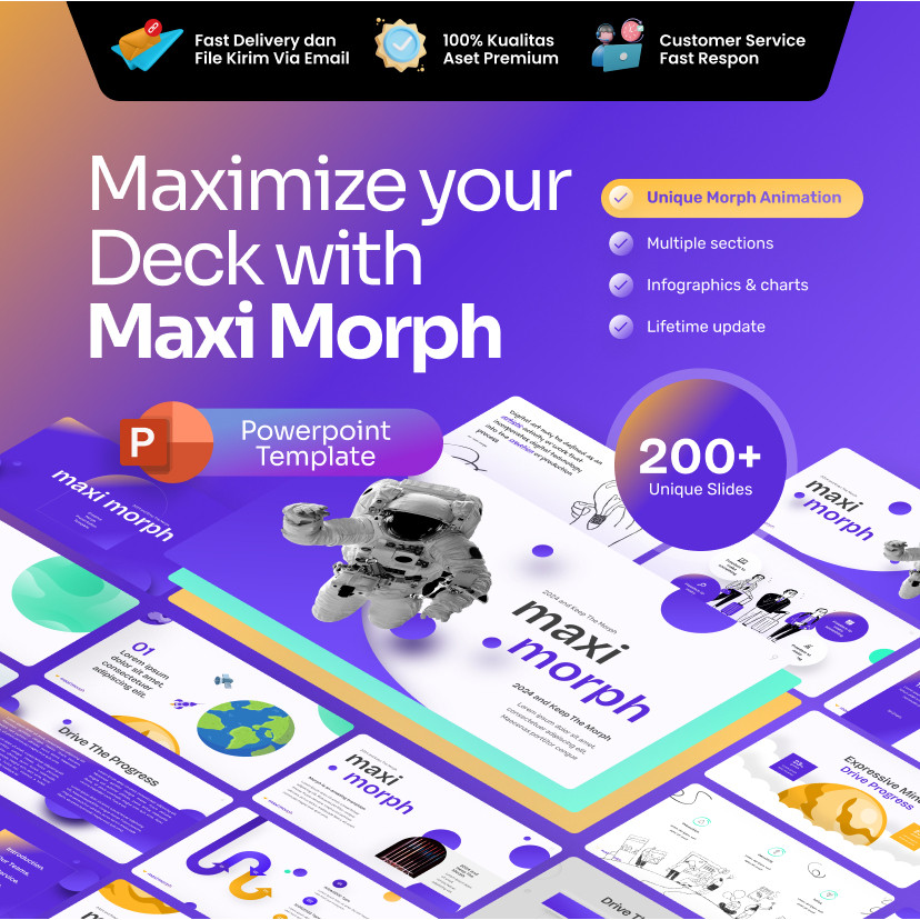 Maximorph Premium Morph Powerpoint Template