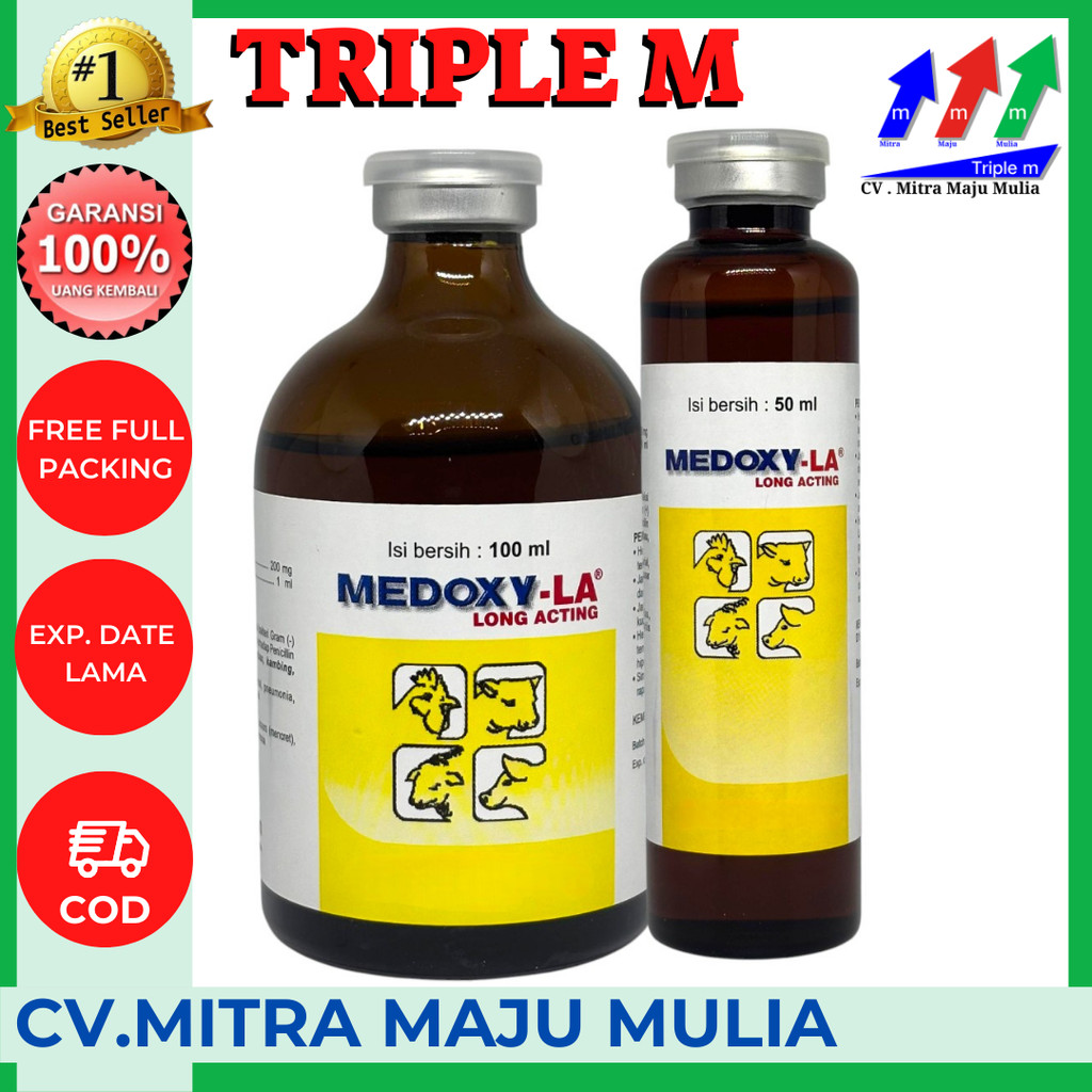 MEDOXY LA 50 ml MEDOXY LA 100 ml MEDION